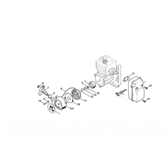 STIHL  Filtr powietrza 4203 141 0301